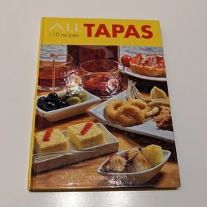 All 110 Tapas (2008, Hardcover) - Itos Vazquez [Food, Illustrated Recipes]